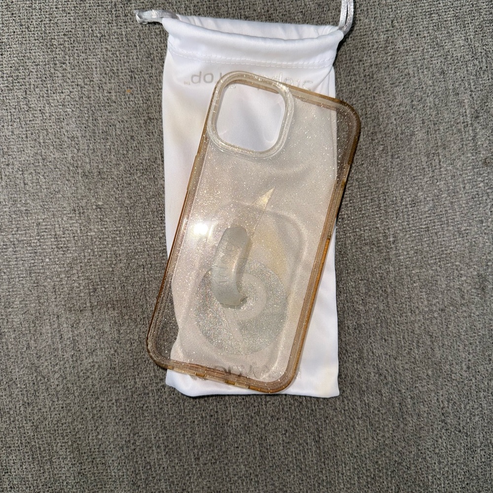 Loopy Case Glittery Transparent Phone Case